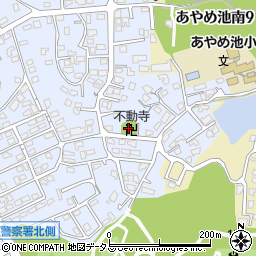弘照山不動寺周辺の地図