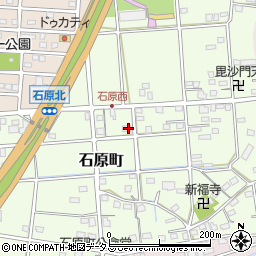 静岡県浜松市中央区石原町周辺の地図
