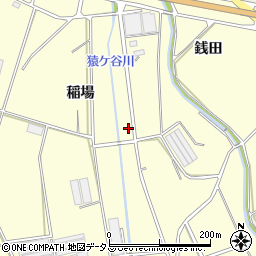 愛知県豊橋市東七根町稲場周辺の地図