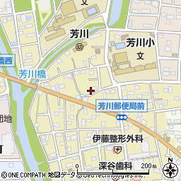 静岡県浜松市中央区芳川町177周辺の地図