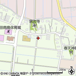 静岡県磐田市南島22周辺の地図
