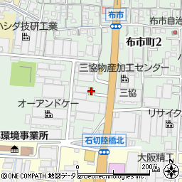 日産大阪Ｕ　ＣＡＲＳ石切周辺の地図