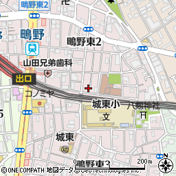 城東朝鮮会館周辺の地図
