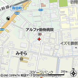 静岡県浜松市中央区神田町363周辺の地図