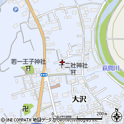静岡県牧之原市大沢34-11周辺の地図