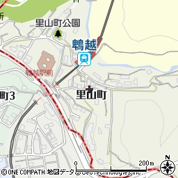 兵庫県神戸市兵庫区里山町647周辺の地図
