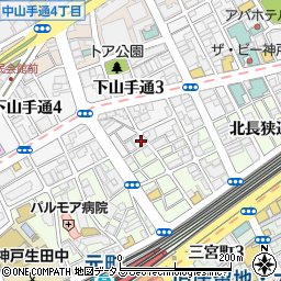 ＦＲＥＥＳＴＹＬＥＦＩＴＮＥＳＳ２４神戸元町店周辺の地図