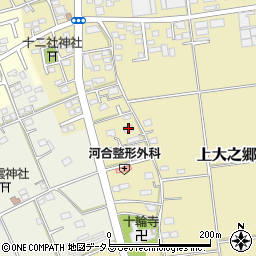 静岡県磐田市上大之郷506周辺の地図