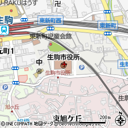 奈良県生駒市の地図 住所一覧検索 地図マピオン