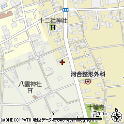 静岡県磐田市上大之郷381周辺の地図