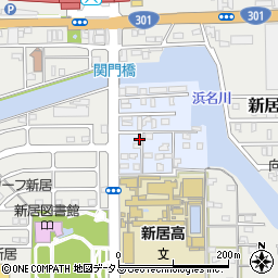 静岡県湖西市新居町内山2015周辺の地図