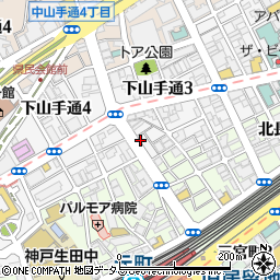 御影ダンケ 元町店周辺の地図