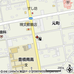 ＳＯＬＡＴＯハートランド豊橋南高校前ＳＳ周辺の地図