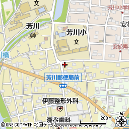 静岡県浜松市中央区芳川町286周辺の地図