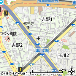 焼 野田阪神店周辺の地図