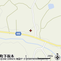 広島県三次市三和町下板木350周辺の地図