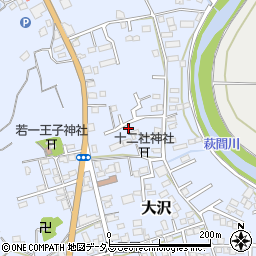 静岡県牧之原市大沢34-12周辺の地図
