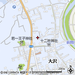 静岡県牧之原市大沢34-21周辺の地図