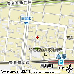 静岡県浜松市中央区高塚町1344周辺の地図