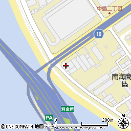 越村商店中島整備工場周辺の地図