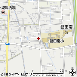 静岡県磐田市千手堂898-3周辺の地図