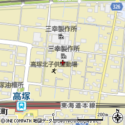 静岡県浜松市中央区高塚町750周辺の地図