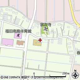 静岡県磐田市南島352周辺の地図