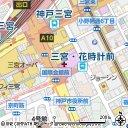 點心茶室 神戸店周辺の地図
