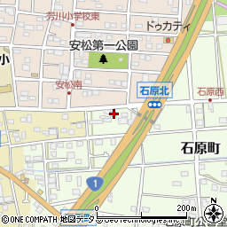 静岡県浜松市中央区石原町620周辺の地図