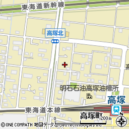 静岡県浜松市中央区高塚町1346周辺の地図
