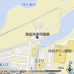 ＪＦしまね益田支所冷凍冷蔵工場周辺の地図
