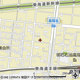 静岡県浜松市中央区高塚町1314周辺の地図