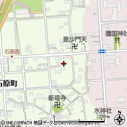 静岡県浜松市中央区石原町135周辺の地図