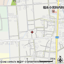 静岡県磐田市千手堂1073-2周辺の地図
