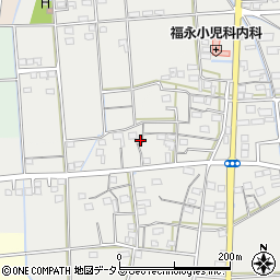 静岡県磐田市千手堂1073-1周辺の地図
