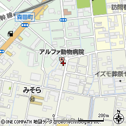静岡県浜松市中央区神田町362周辺の地図