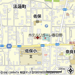 奈良県奈良総合庁舎周辺の地図