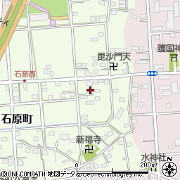 静岡県浜松市中央区石原町157周辺の地図