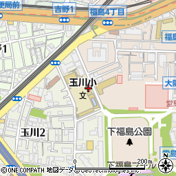 大阪市立玉川小学校周辺の地図