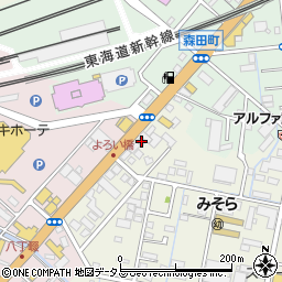 静岡県浜松市中央区神田町390-5周辺の地図