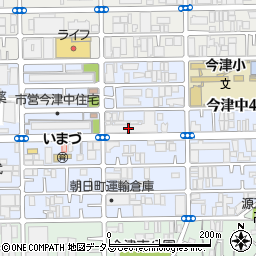 東京屋クリーニング　宅配専用周辺の地図