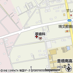 愛知県豊橋市南大清水町元町350周辺の地図