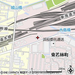 セメントターミナル株式会社　浜松事業所周辺の地図