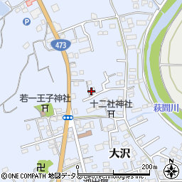 静岡県牧之原市大沢34周辺の地図