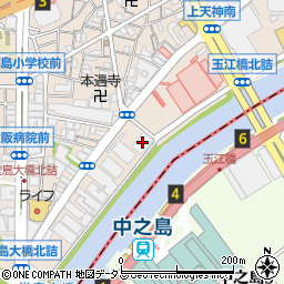 コミュニティープラザ大阪ビル周辺の地図