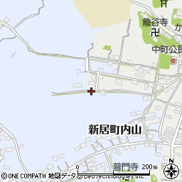 静岡県湖西市新居町内山258周辺の地図