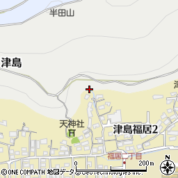 岡山県岡山市北区津島周辺の地図