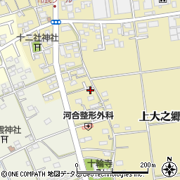 静岡県磐田市上大之郷314周辺の地図