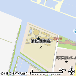 静岡県立浜松湖南高等学校周辺の地図