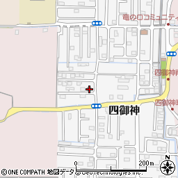 岡山四御神郵便局 ＡＴＭ周辺の地図